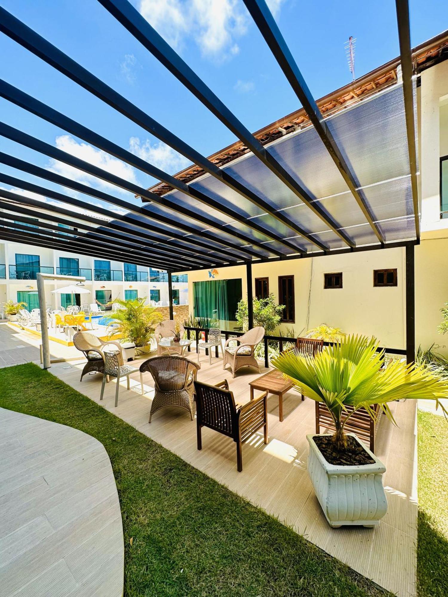 Pousada Sky Beach Flat Порту-де-Галиньяш Экстерьер фото